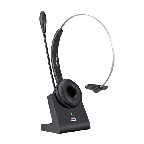 Adesso XTREAMP300 | Wireless Multimedia Headset with Charging Dock