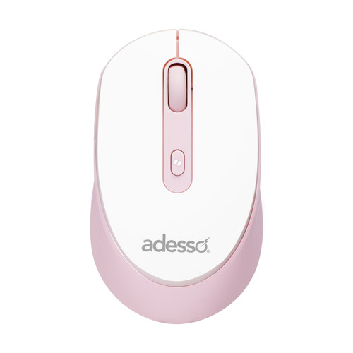Adesso IMOUSEA30P | Wireless Mouse with AI Copilot Shortcut Button (PINK)