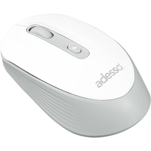 Adesso IMOUSEA30W | Wireless Mouse with AI Copilot Shortcut Button (WHITE)