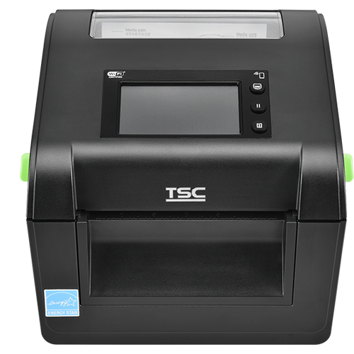TSC TH340T 4-Inch Thermal Transfer Label Printer Color Touch LCD 300 dpi 6 ips USB Ethernet RTC TH340-A001-0001