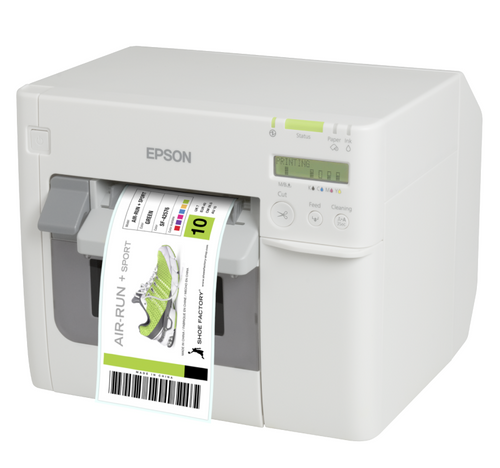 The Epson TM-C3500 produces high-quality labels for a variety of applications.