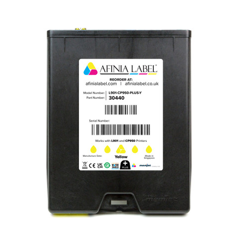 Afinia L901/CP950 Plus Yellow Ink Cartridge - 250ml