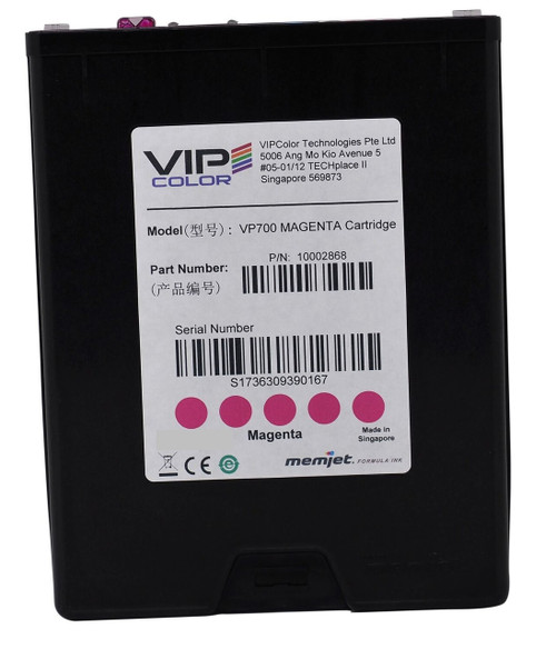 VIPColor VP700 Memjet Magenta Ink Cartridge (10002868)