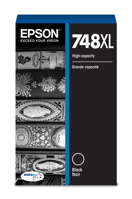 Epson 748XL Black Ink 5,000 Page Yield Image 1