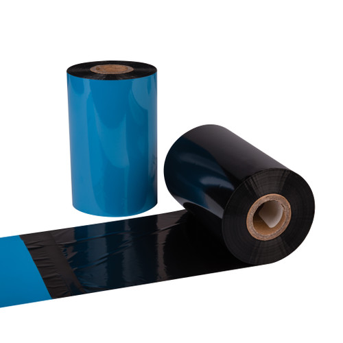 Sato 4.33" x 1345 Feet TDW121 Black Wax Ribbon with Ink IN | 24/Ctn