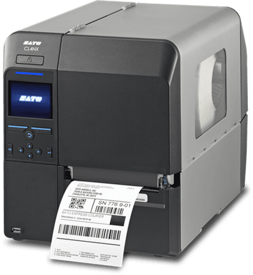 SATO CL408NX 203 dpi Thermal Transfer Label Printer w/ Linerless Cutter Image 1