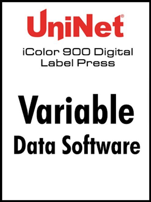 UniNet Variable Data Software for iColor 900