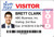 VisitorPass 3"x2" TAB Expiring LX400/LX500 Inkjet Name Badges Image 1