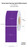 Thermal Transfer 4" x 6" Purple Color Paper Labels 1000/Roll - 3" Core | 8" OD