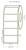 C6500 4" x 2" High Gloss Paper Labels 900/Roll