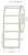 C6500 3" x 2.5" High Gloss Paper Labels 950/Roll