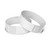 Direct Thermal 1" x 11" White Non Medical Wristbands 200/Roll 1" Core