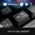Adesso AKB-610UB | Multi-OS Mechanical Compact Keyboard With CoPilot AI Hotkey