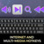 Adesso AKB-670UB | Multi-OS Mechanical Keyboard With CoPilot AI Hotkey