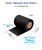 Zebra 4.33" x 243 Feet (110mm x 74m) HL37 Black Textile Resin Ribbon with Ink OUT