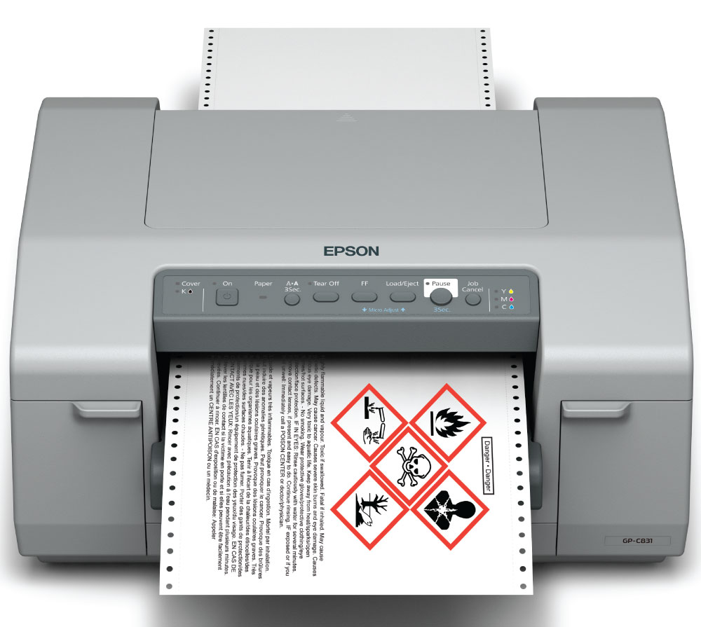 GP-C831 Chemical Drum Label Printer