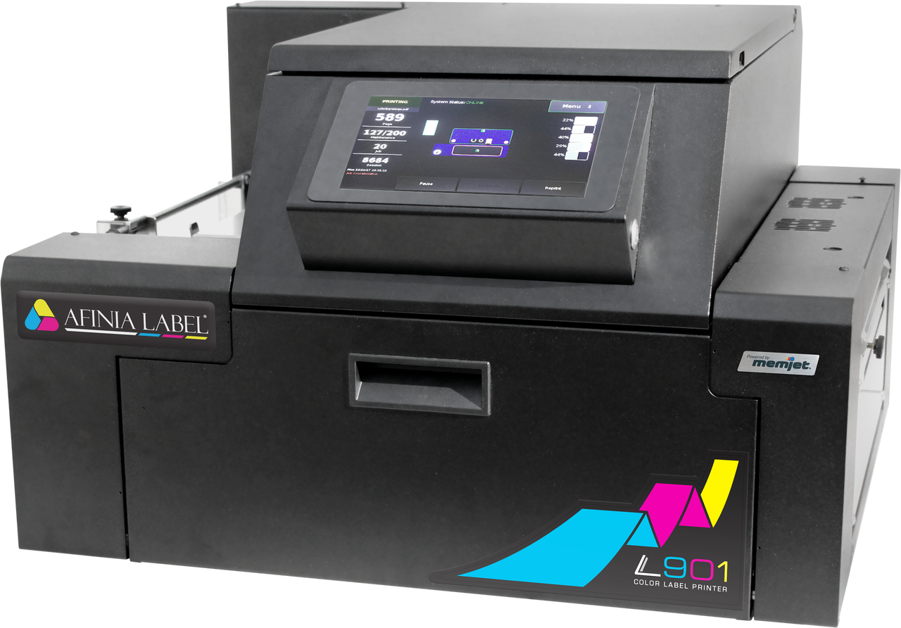 colour label printing machine