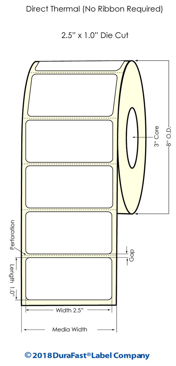 Labels Direct Thermal  Labels for Direct Thermal Barcode Printers