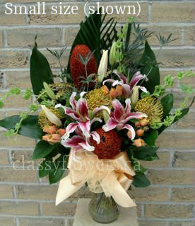 Exotic Inspiration Vase Arrangement