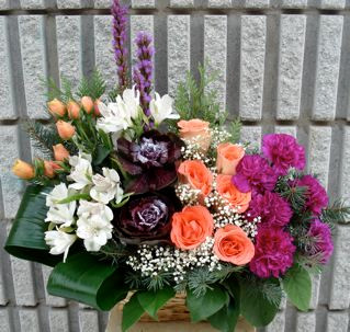 Thinking Of You  Mixed Flowers Arrangement 
