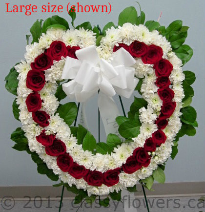 Large standing heart 