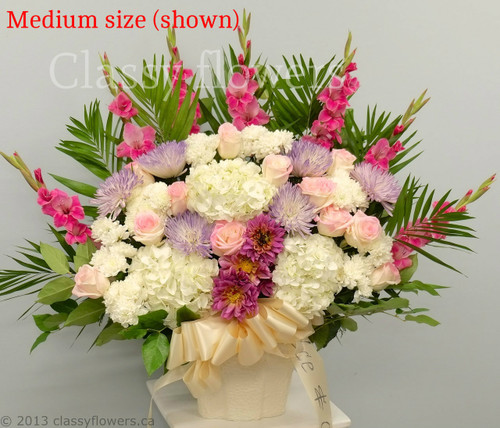 Medium size arrangement 
