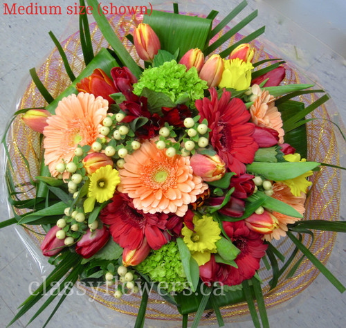 Just Because Bouquet With Bright Flowers