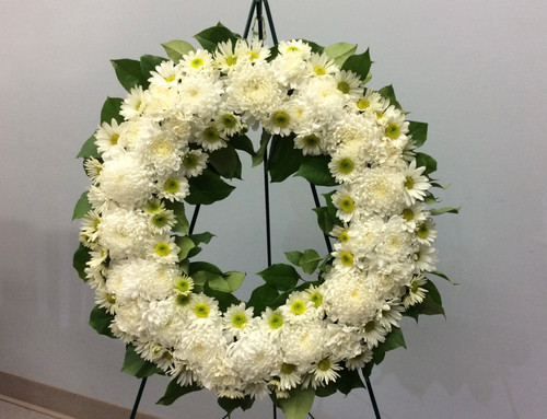 Small size standing wreath 