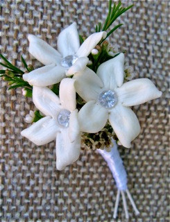 Stephanotis Boutonniere 