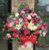 Medium size sympathy flower arrangement 