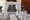 Wedding with chuppah in synagogue