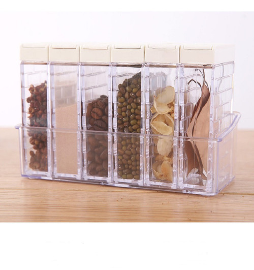 Spice Shaker Jars, Seasoning Shaker Box Set, Condiment Storage Containers Kitchen Organizer