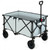 Outdoor Folding Wagon Cart with Adjustable Handle and Universal Wheels