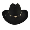 Bailey Tombstone Black Felt Western Hat