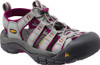 Women's Keen Newport H2 Neutral Gray/Beet Red Sandal