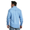 Men's Wrangler 20X Advanced Comfort Light Blue/Brown Shirt