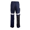 Men's Coolworks Workwear Hi-Vis Ventilated Navy Work Pants