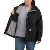Women's Carhartt Storm Defender Weighted Jacket Black