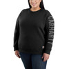 Women's Carhartt Black Crewneck Sweatshirt