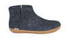 Glerups Denim Wool Rubber Sole Boot