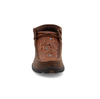 Women's Twisted X Chukka Driving Moc Brown/Tooled Flowers