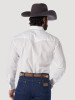 Men's Wrangler White Western Snap Shirt