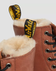 Dr. Martens Women's 1460 Serena Faux Fur Lined Leather Boot Tan