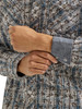 Wrangler Men's Retro Premium Snap Shirt in Grey Paisley Plaid