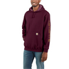 Carhartt K288 Classic Midweight Hooded Logo Sweatshirt Carhartt K288 Classic Midweight Hooded Logo Sweatshirt