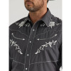 Wrangler Men's Rodeo Ben Long Sleeve Western Shirt