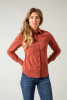 Kimes Ranch Women's Linville Coolmax Long Sleeve Western Shirt 
