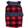 Wrangler Dark Denim Pet Jacket with Plaid Lining