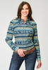 Women's Roper Aztec Blanket Print Western Shirt