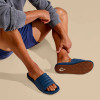 Olukai Maha 'Olu Men's Slide Moonlit Ocean 